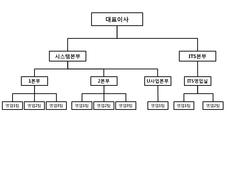 이미지: 영업조직도