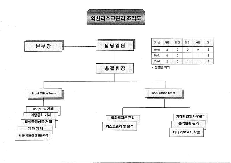 이미지: (리스크 관리 조직도)