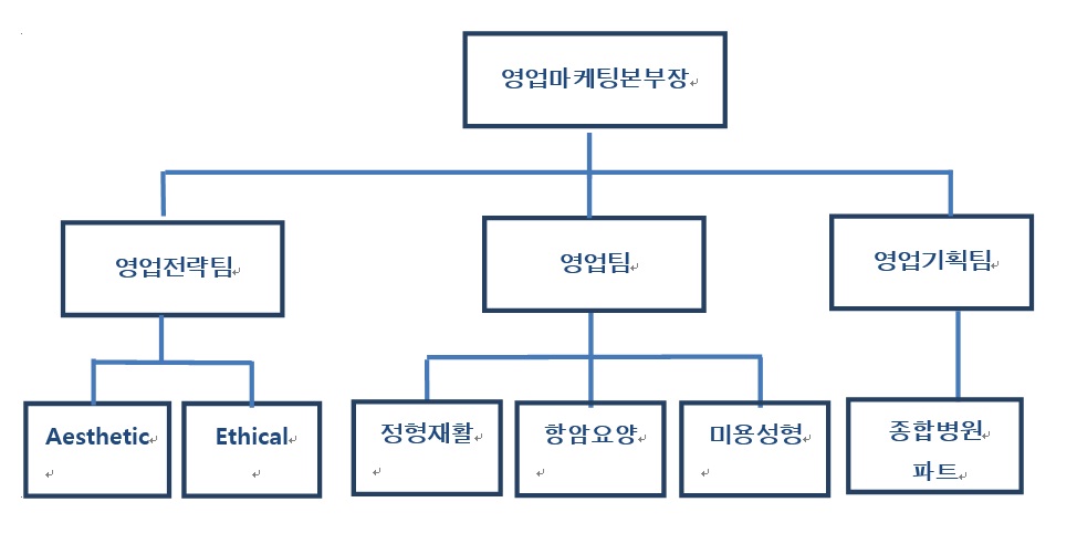 이미지: 영업조직도