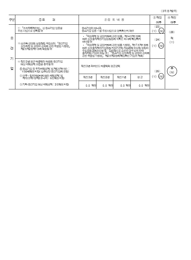 이미지: 2017_중소기업기준검토표_2