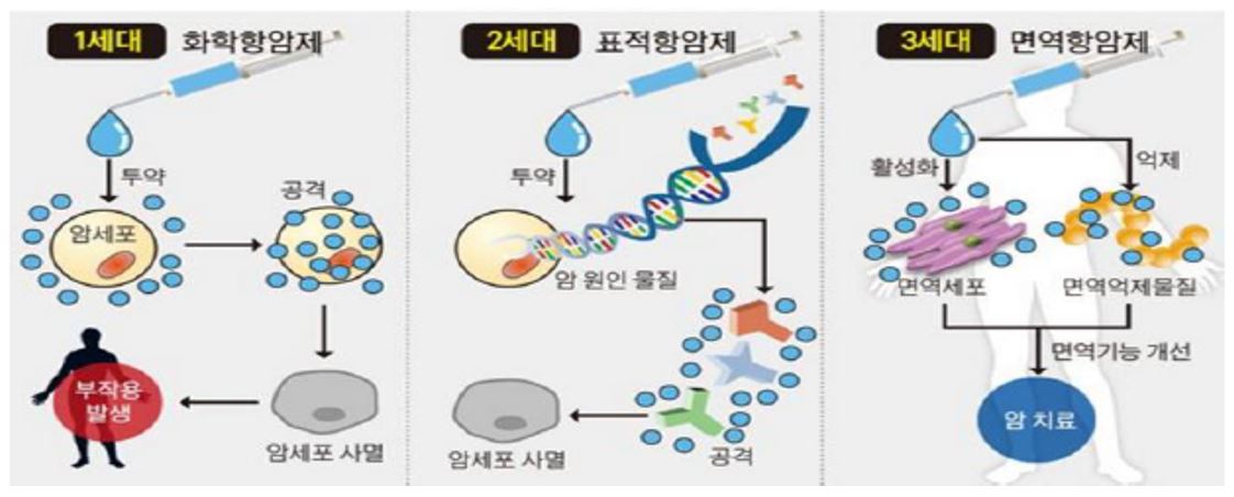 이미지: 그림 24. 항암제의 진화 과정