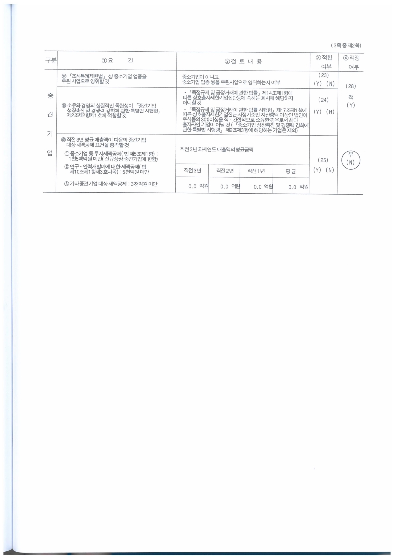 이미지: 중소기업기준검토표2
