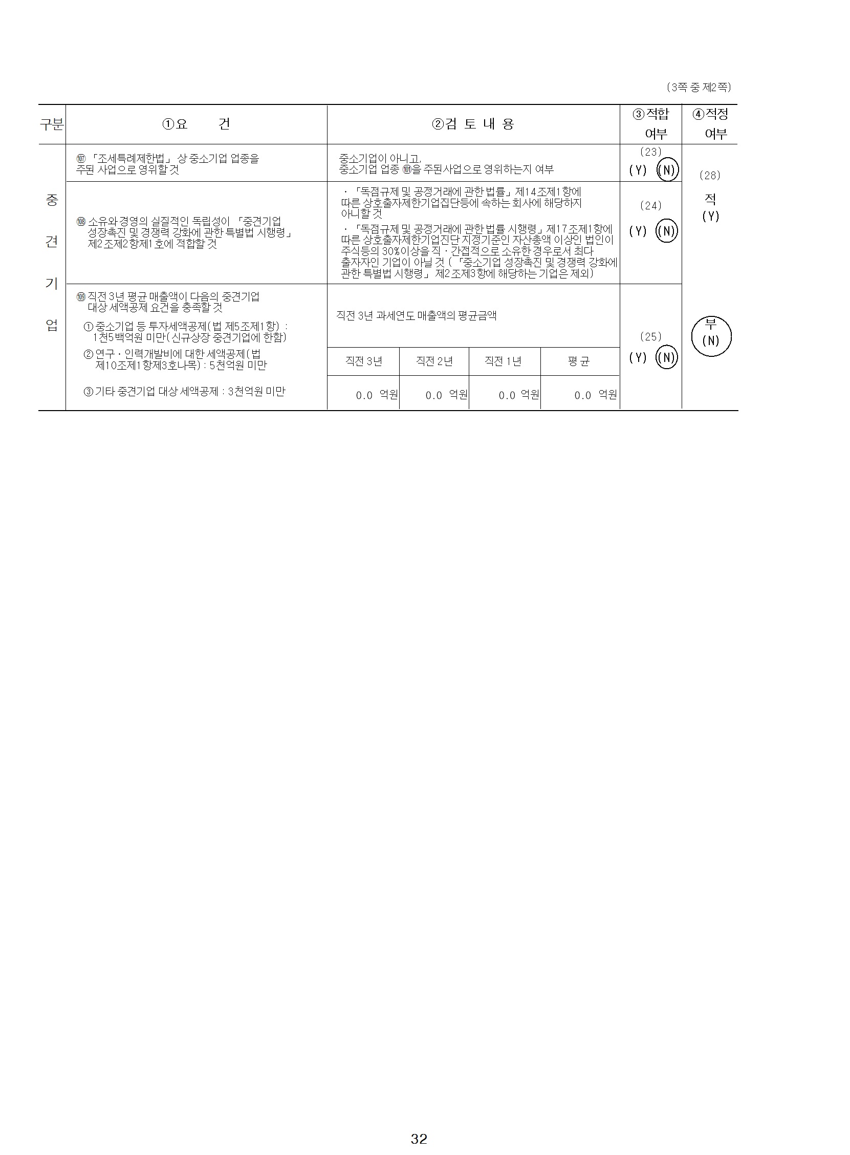 이미지: 중소기업 등 기준검토표_2