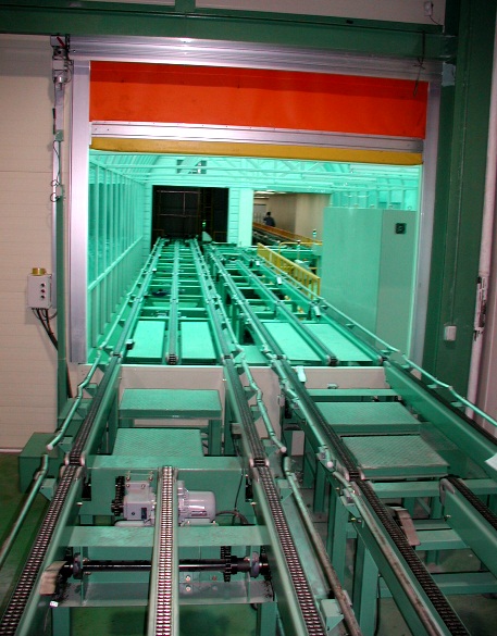 이미지: 3열 Chain Conveyor