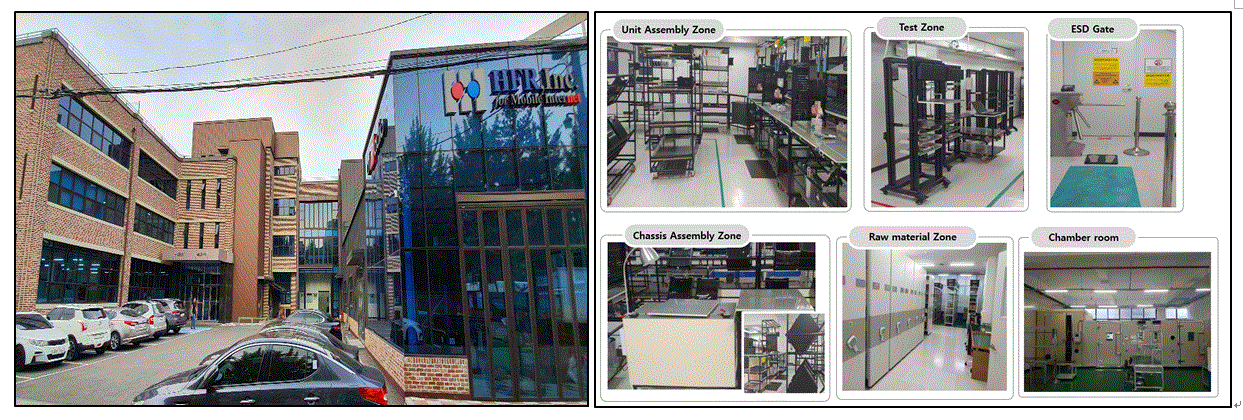 이미지: 당사의 생산 시설 등