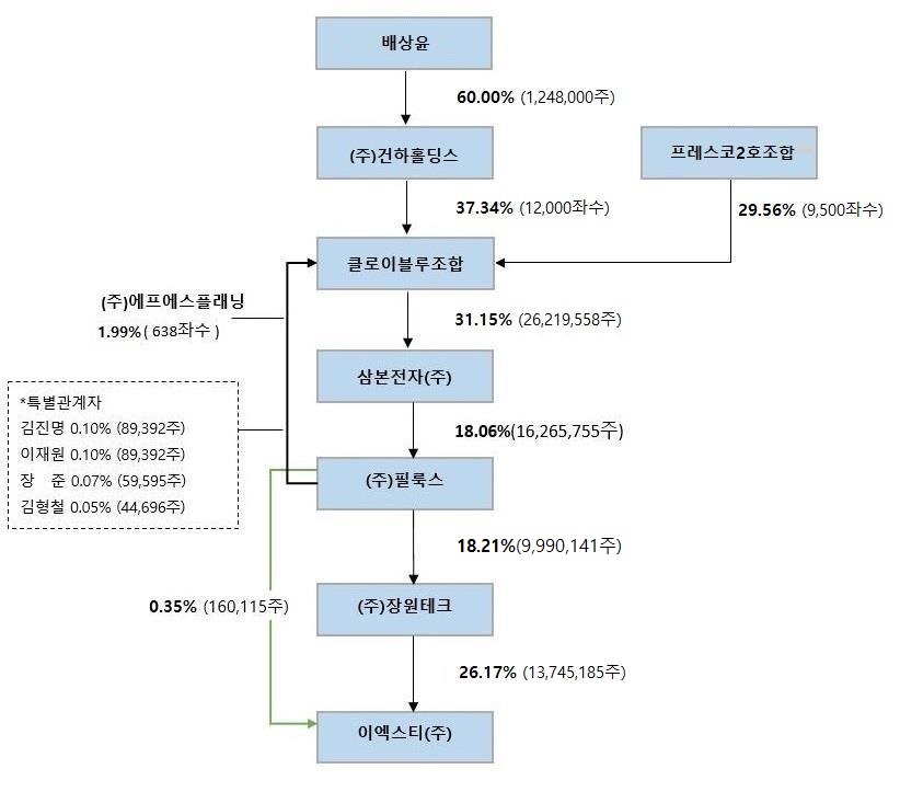 이미지: 필룩스_지분구조도_201130