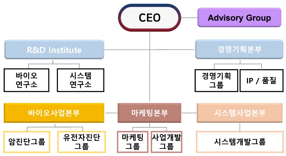 이미지: 싸이토젠_조직도