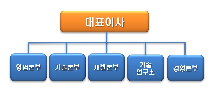 이미지: 2020년 12월 31일 현재 조직도