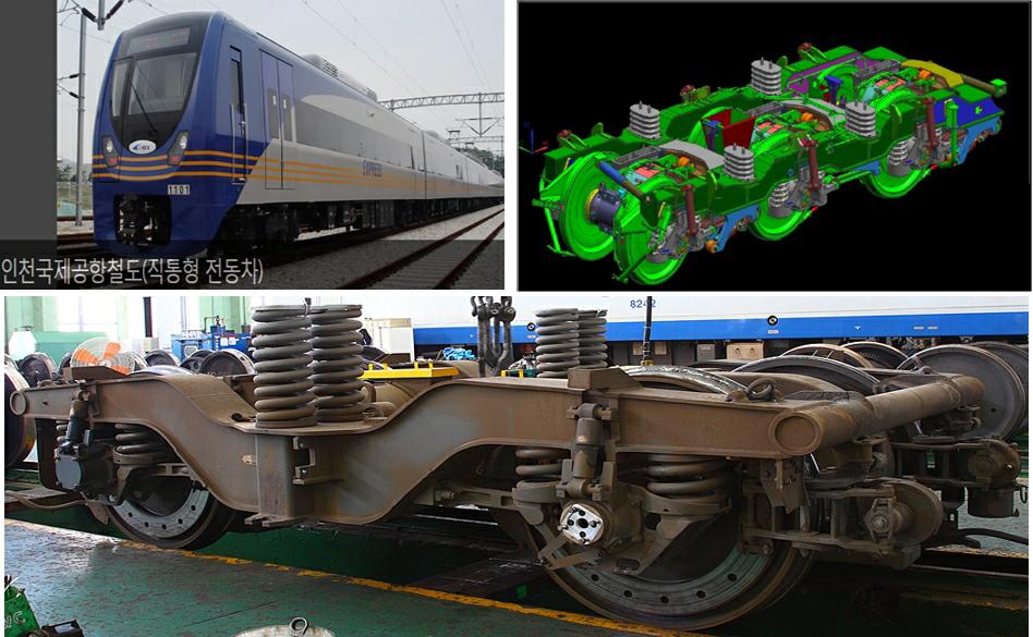 이미지: 철도차량 bogie frame