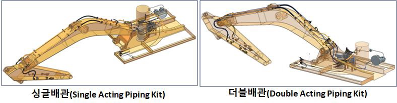 이미지: 싱글배관, 더블배관