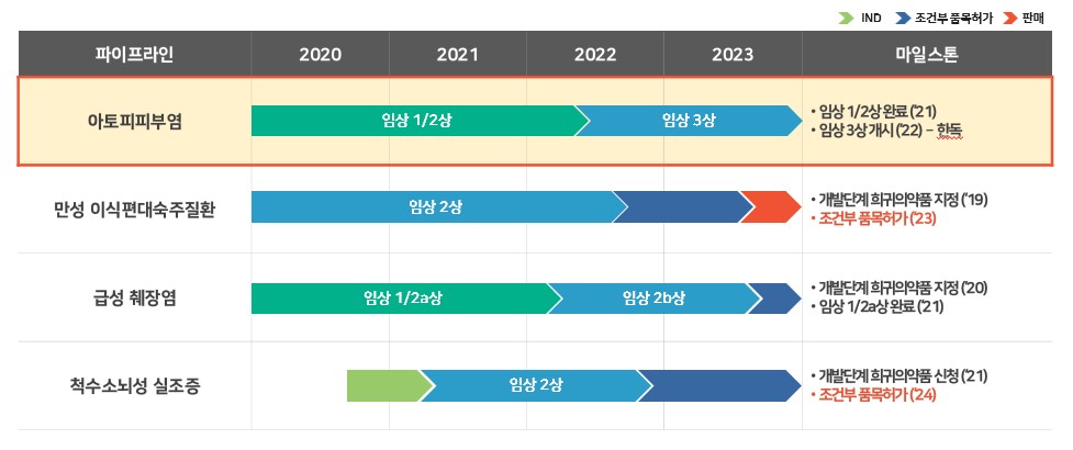 이미지: 파이프라인 현황