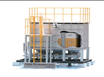 이미지: 촉매식 pfcs 분해 시스템