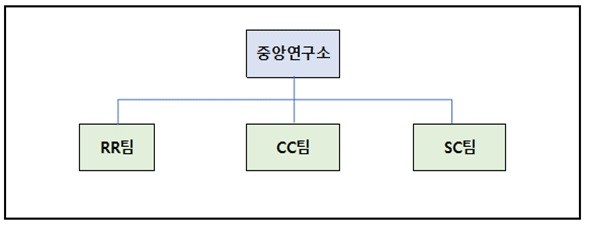 이미지: 연구개발조직도