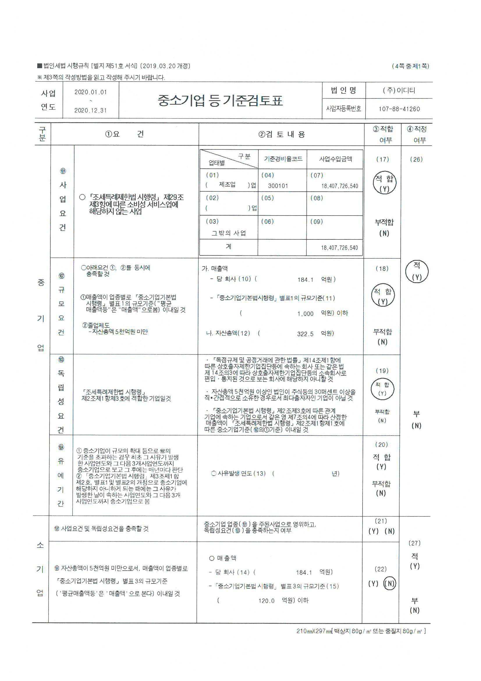이미지: 중소기업확인서1