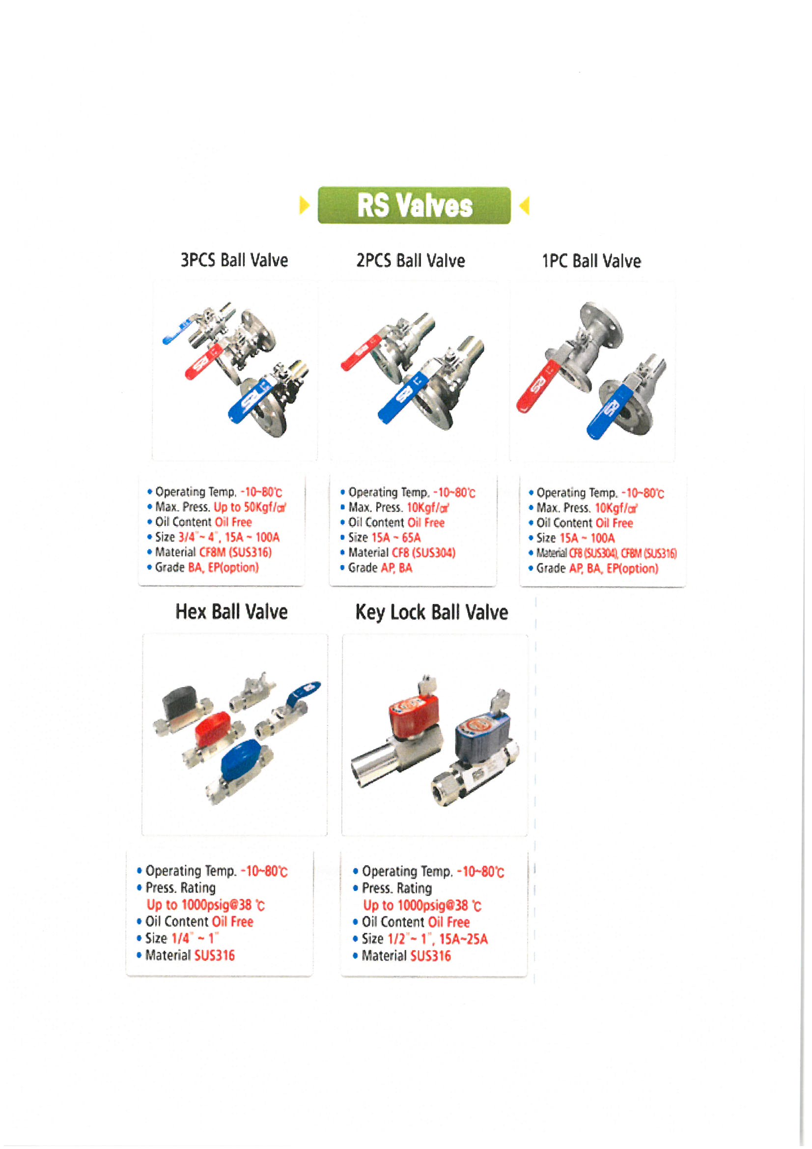 이미지: rs valves 제품군(1)