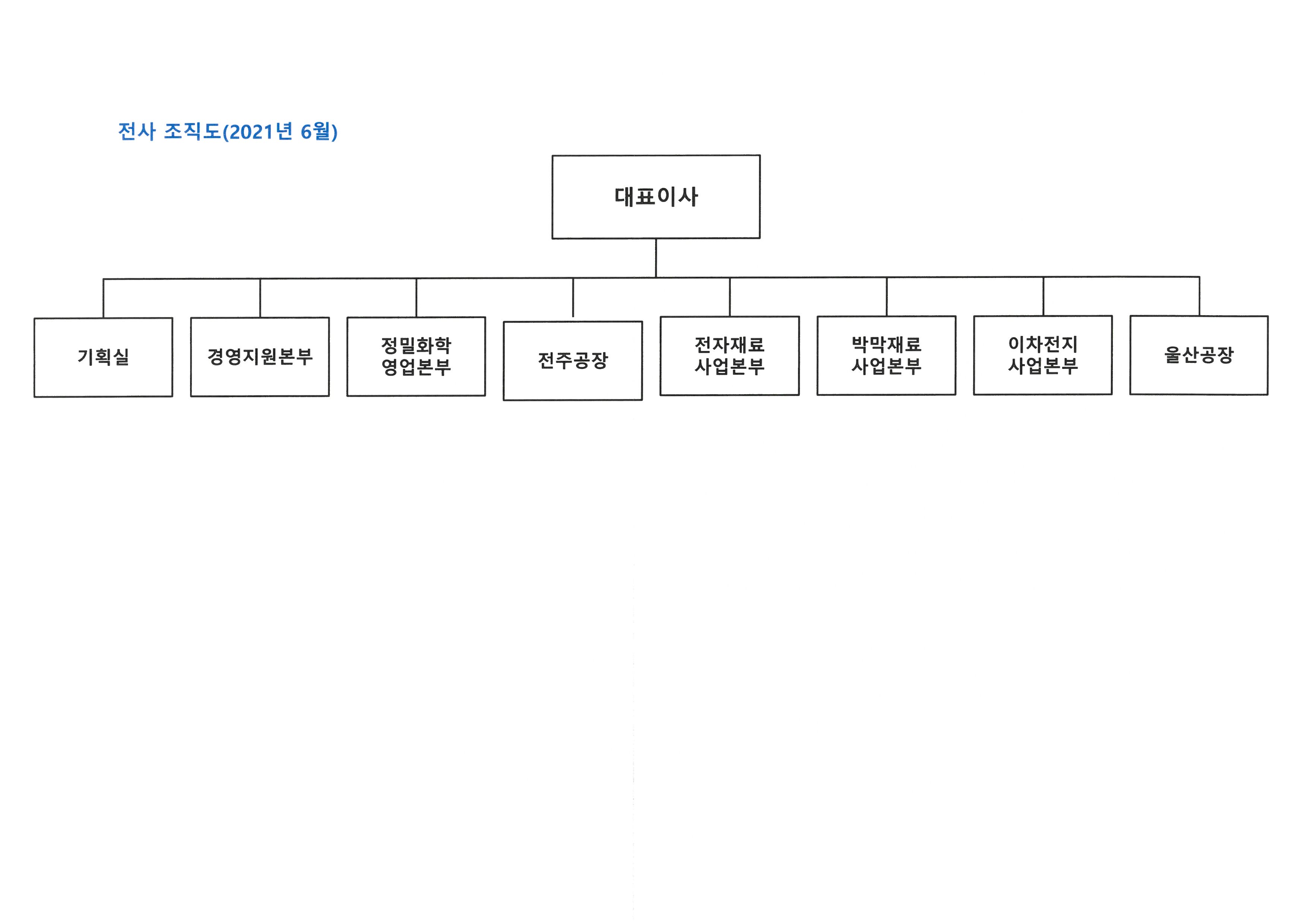 이미지: 한솔케미칼_조직도