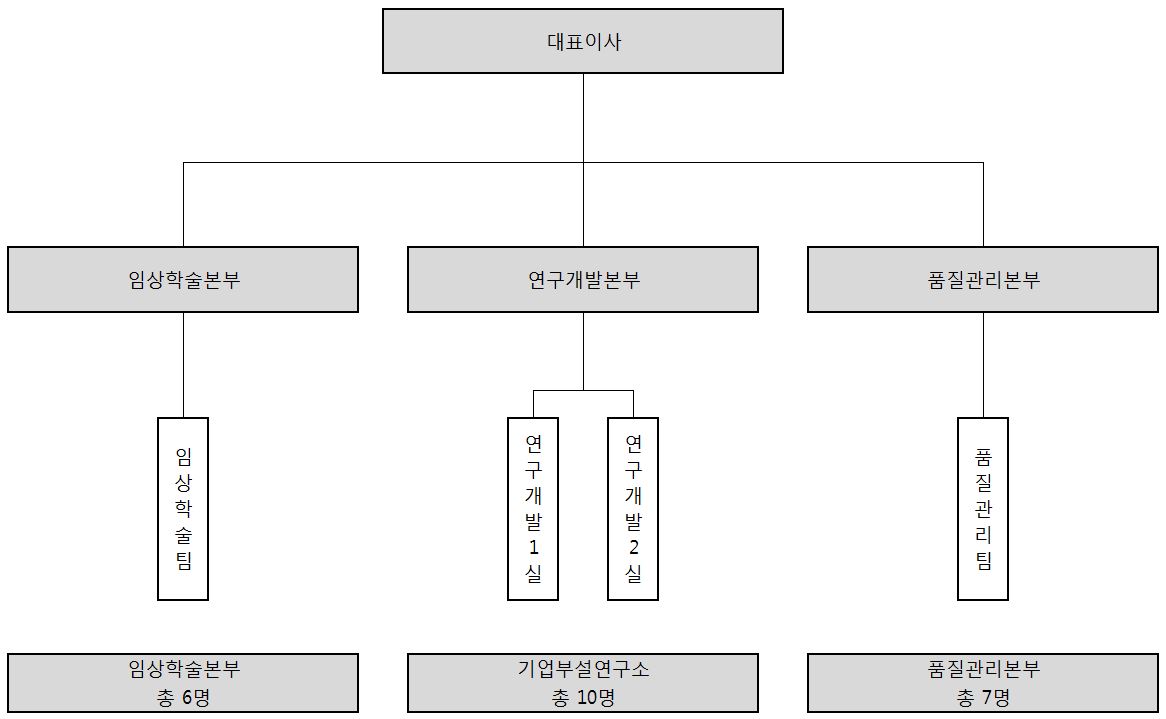 이미지: 연구인력 조직도