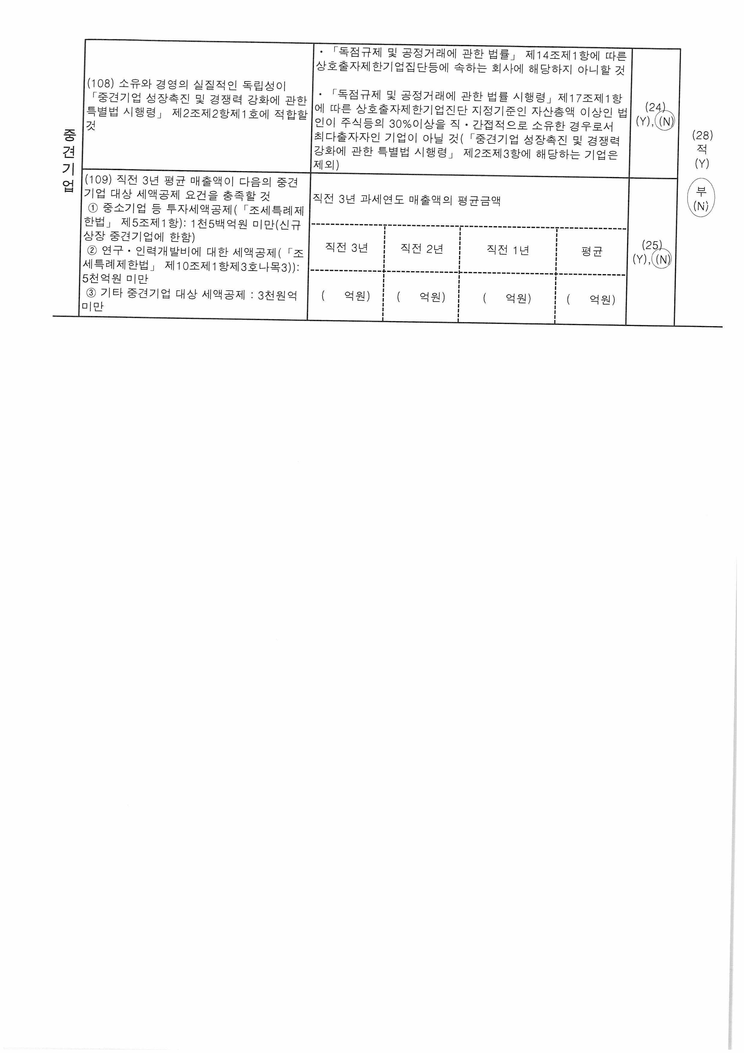 이미지: 중소기업등 기준검토표2