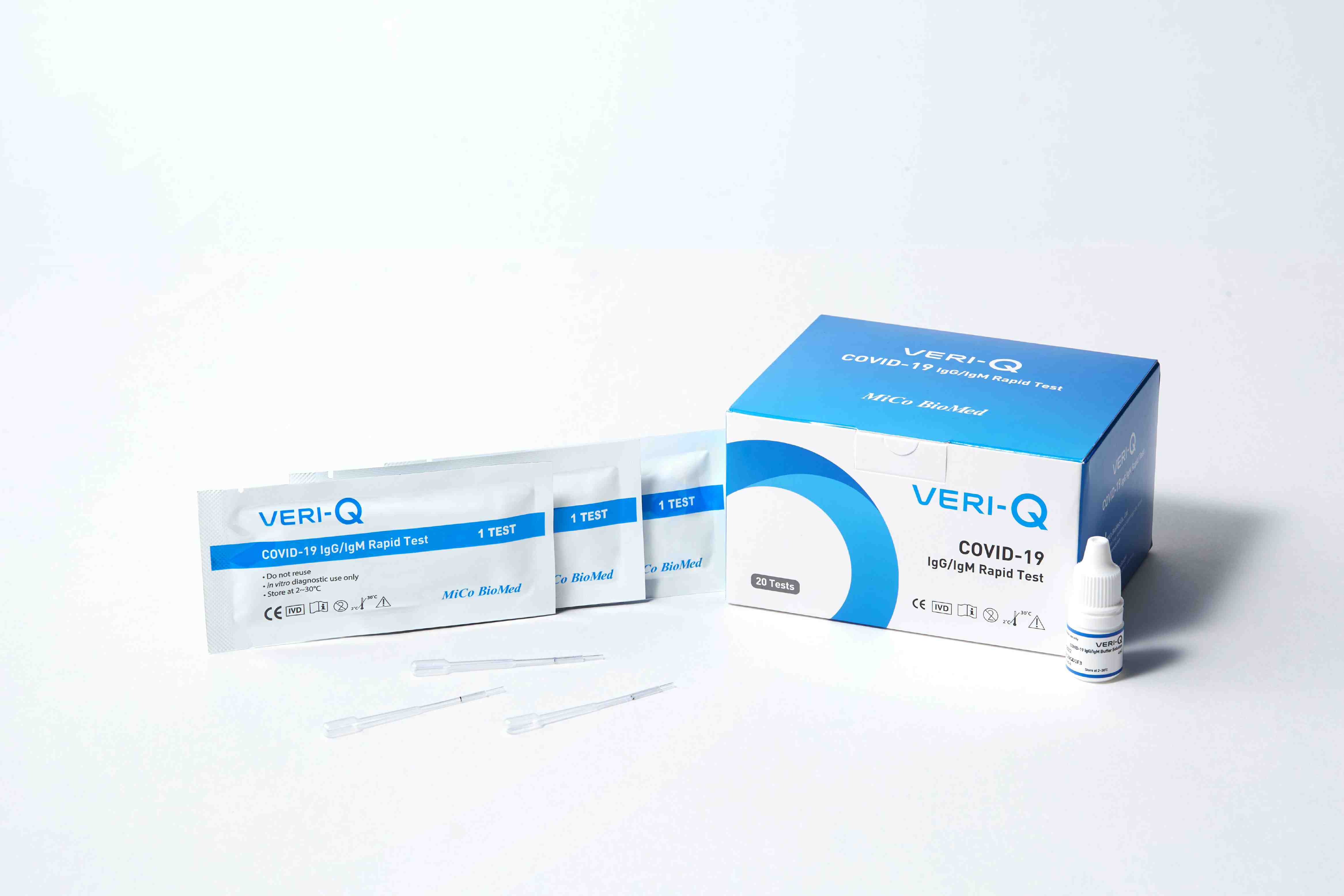 이미지: VERI-Q IgG/IgM RAPID TEST