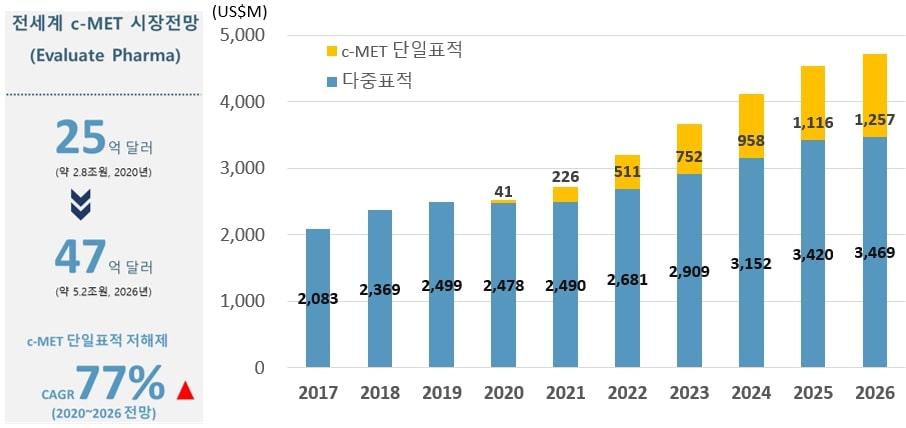 이미지: c-MET 저해제 시장 전망