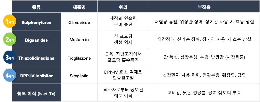 이미지: [당뇨병 치료물질 개요]
