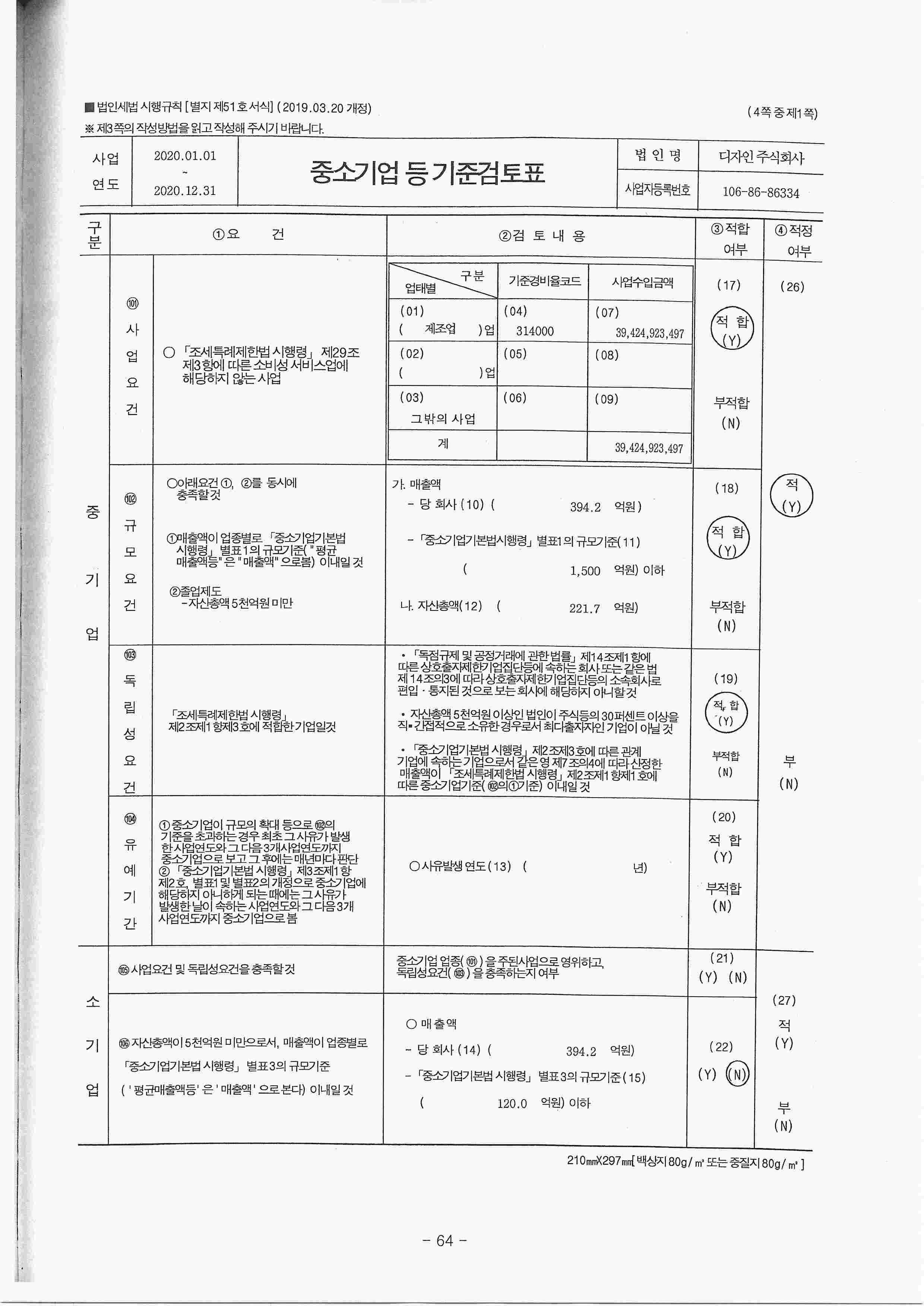 이미지: 중소기업등기준검토표1