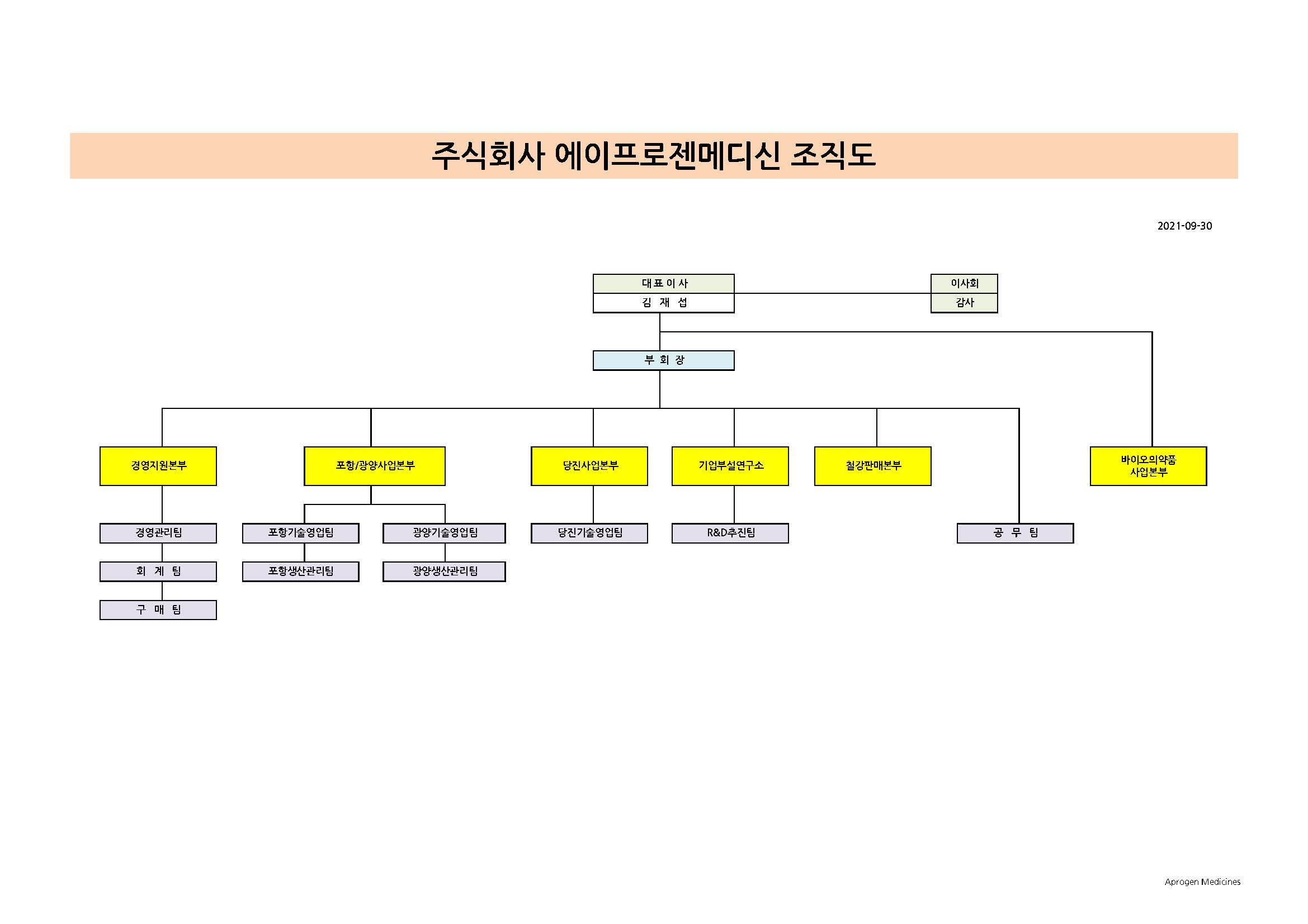 이미지: 메디신조직도
