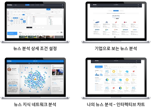 이미지: 한국언론진흥재단 '빅카인즈' 뉴스 빅데이터 분석 기능