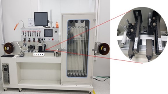 이미지: Reel to Reel microdispense