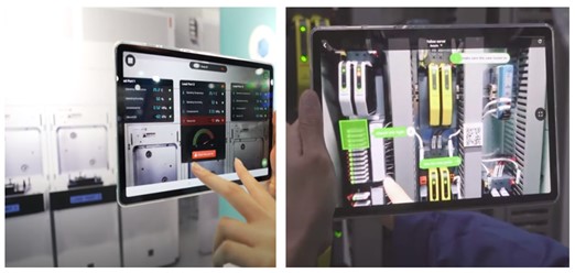 이미지: [산업 현장에 적용된 QR코드 트래킹 기능]