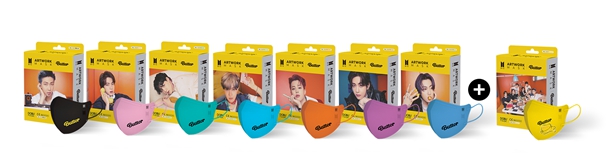 이미지: [BTS ART WORK 마스크 ‘Butter’ 에디션]