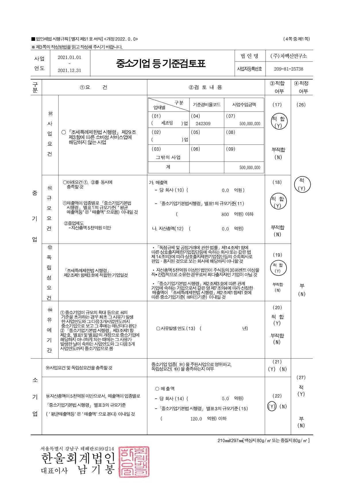 이미지: 중소기업기준검토표_차백신연구소_1