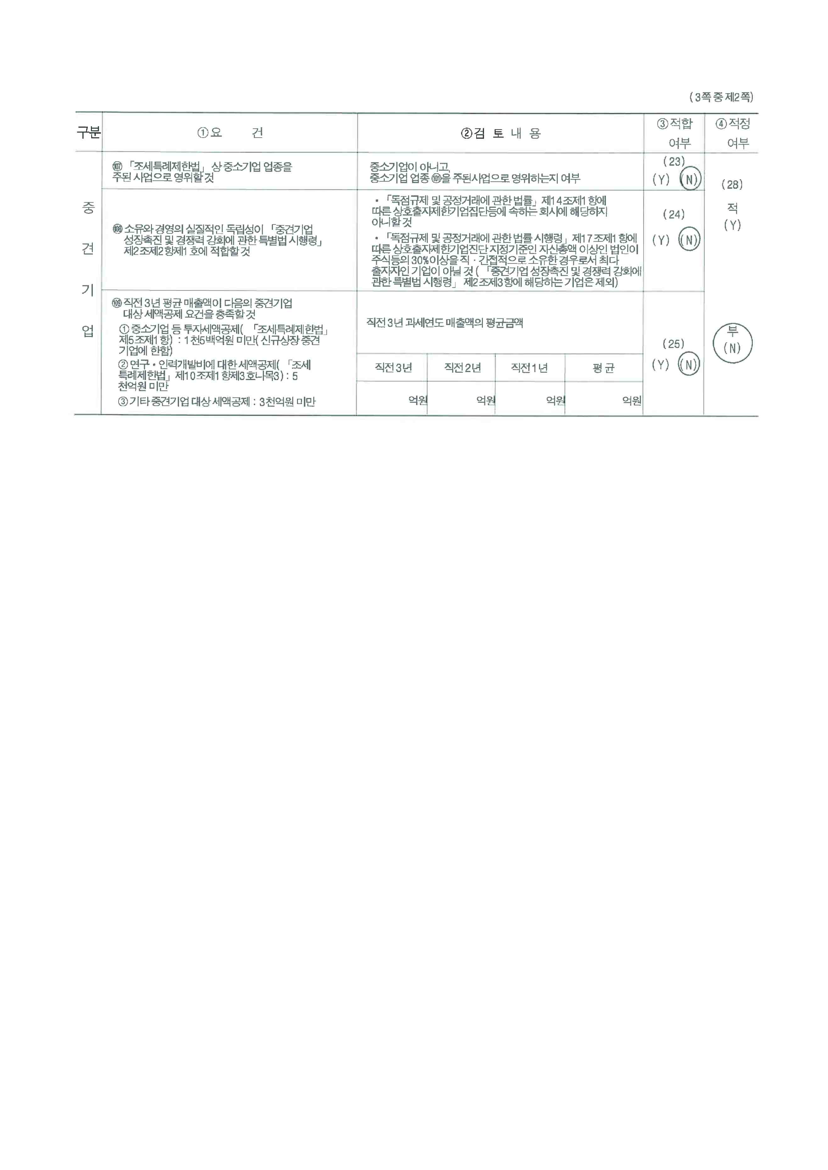 이미지: 2020_중소기업기준검토표_2