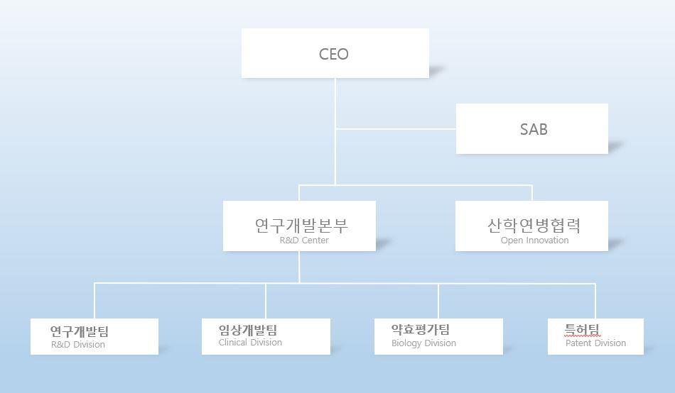 이미지: 연구개발본부 조직도