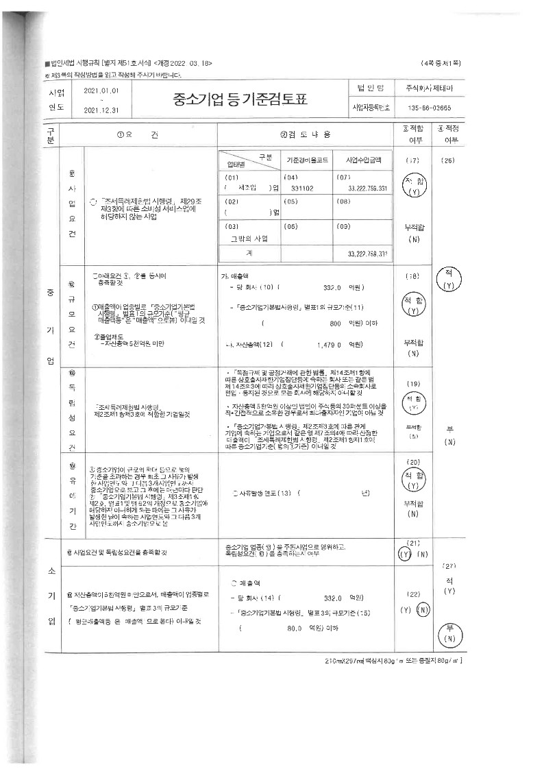 이미지: 중소기업 기준검토표_2021년_1