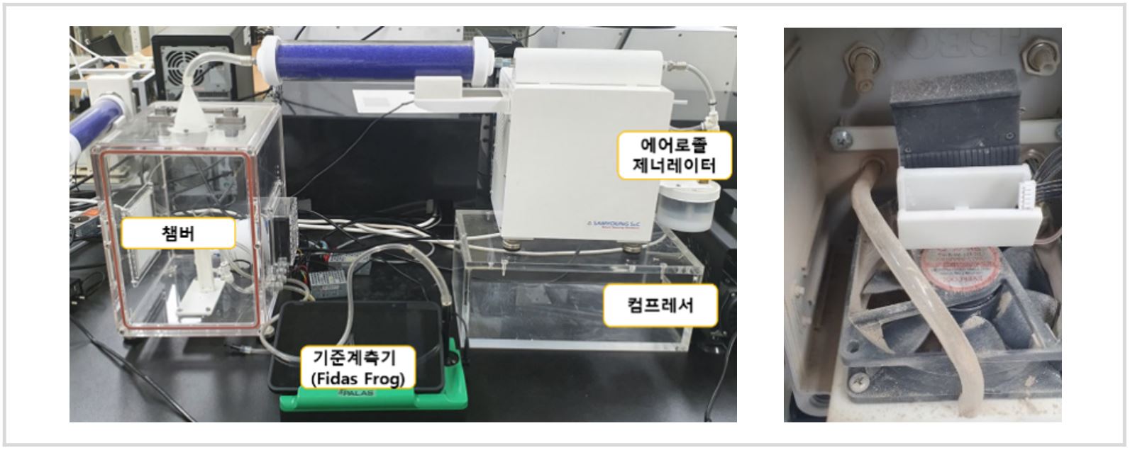 이미지: < 먼지 내구성 신뢰성 테스트 >