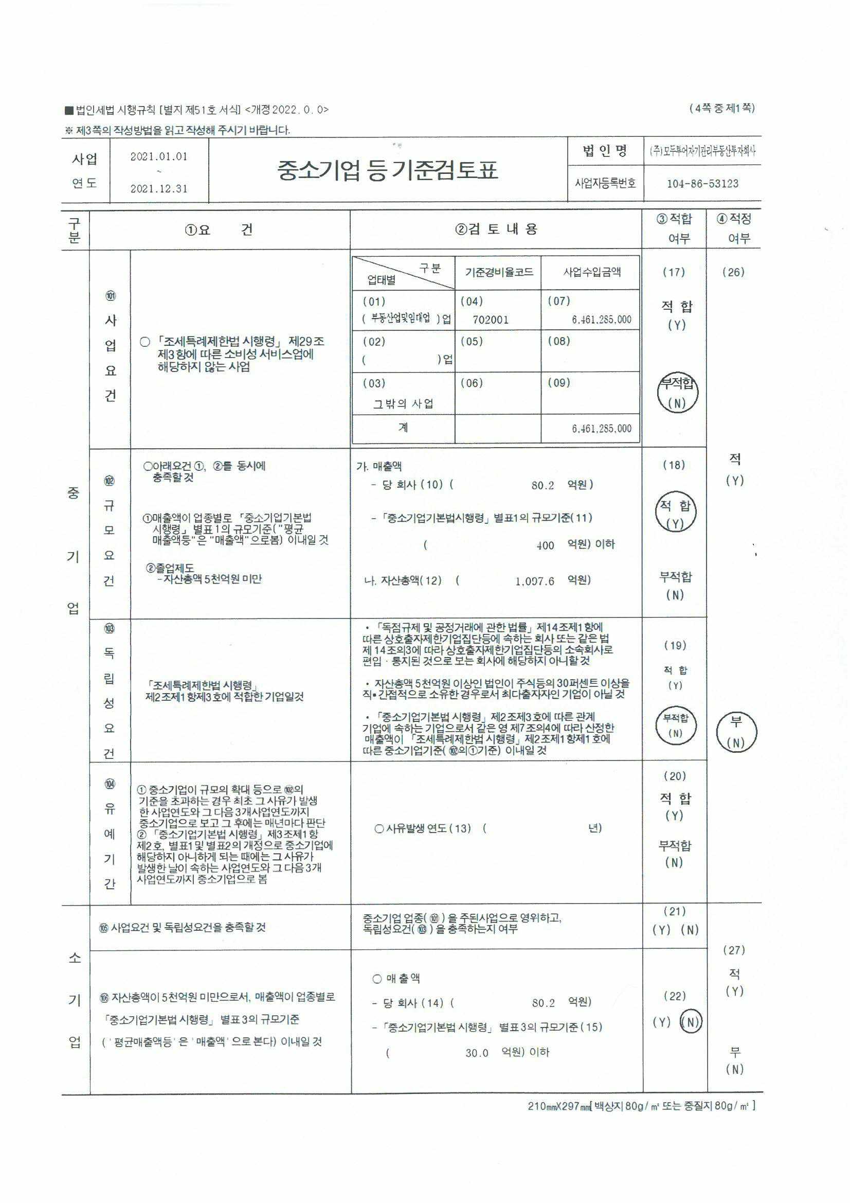 이미지: 중소기업등기준검토표(2021)_1