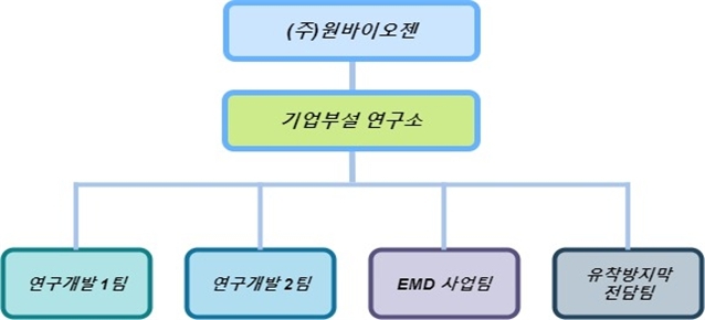 이미지: 연구개발 조직도