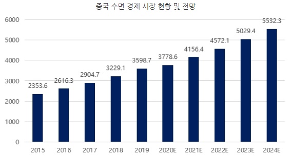 이미지: 중국수면시장경제시장현황 및 전망