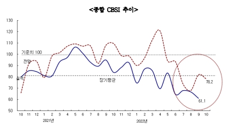 이미지: 종합 cbsi지수 추이