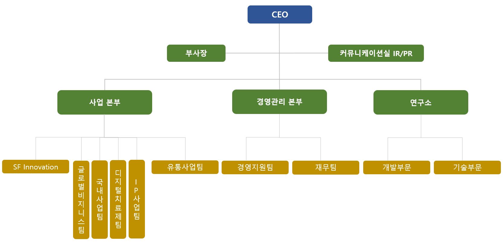 이미지: 드래곤플라이 조직도