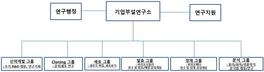 이미지: 연구소조직도