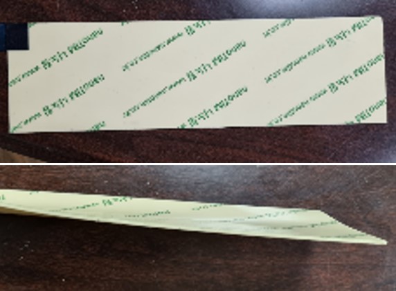 이미지: 갭패드 제품(정면, 측면)