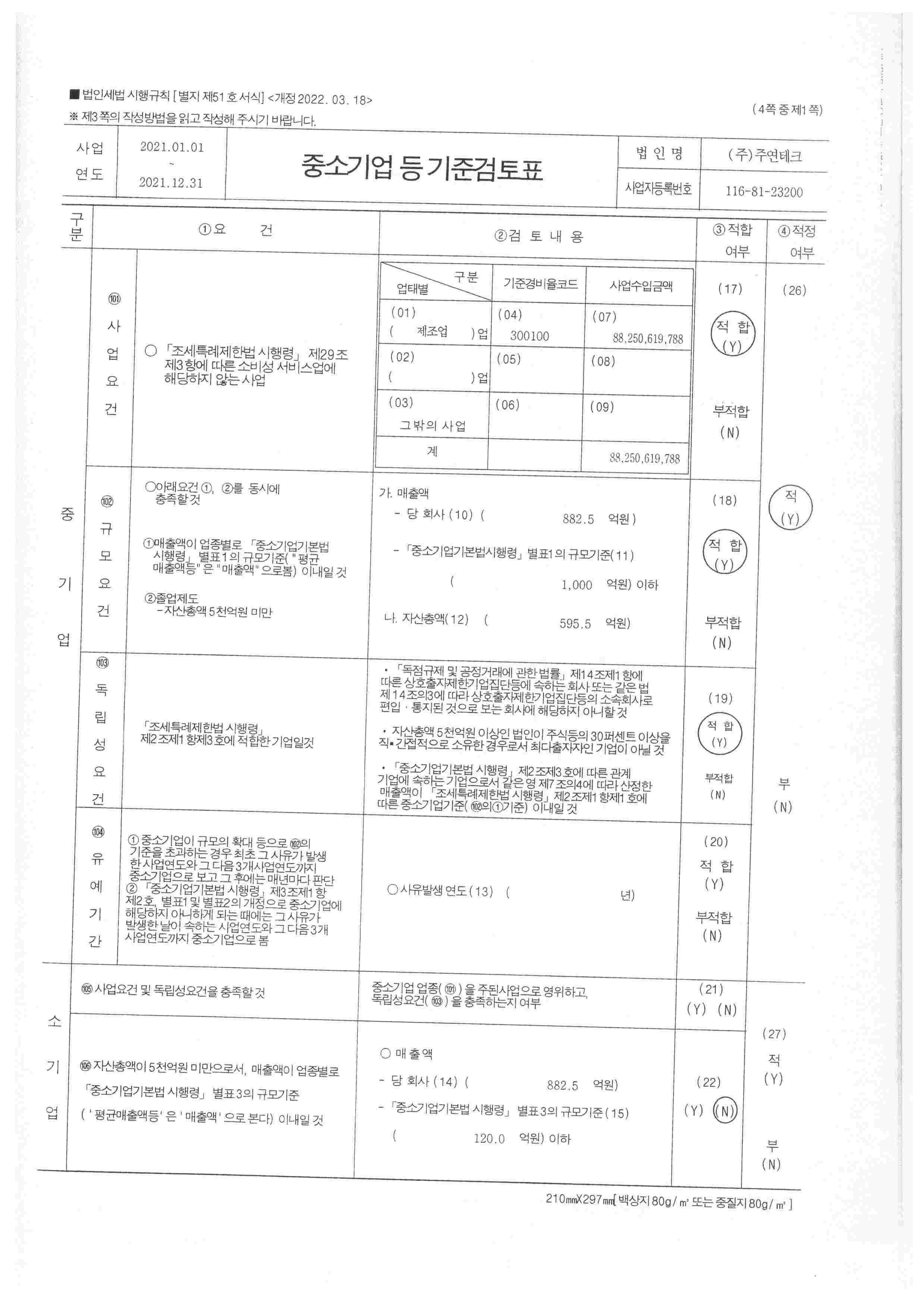 주연테크] 사업보고서(일반법인)