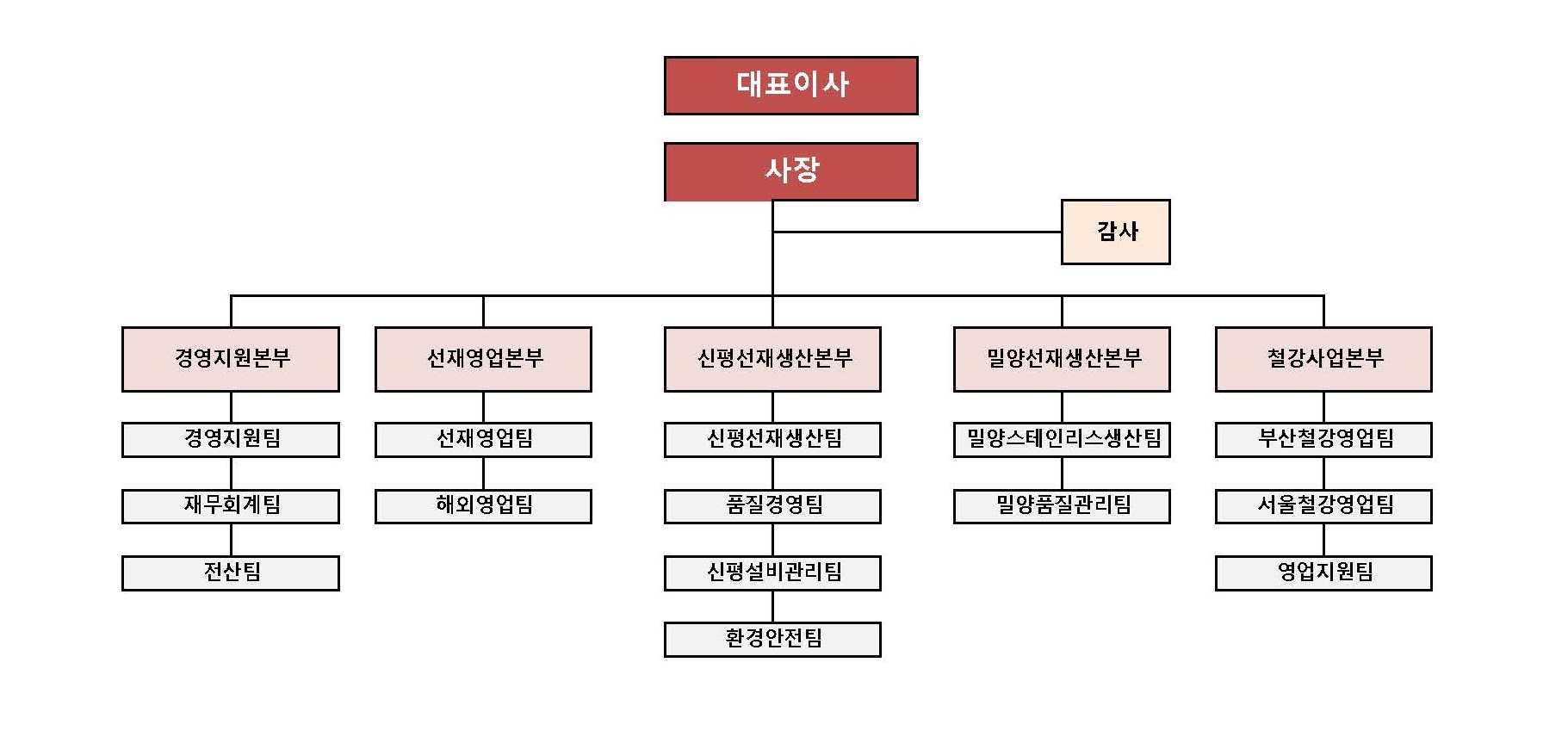 이미지: 조직도 (한국선재)