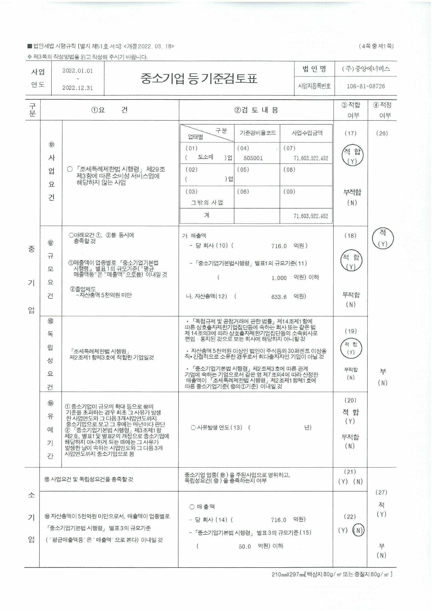 중앙에너비스] 사업보고서(일반법인)