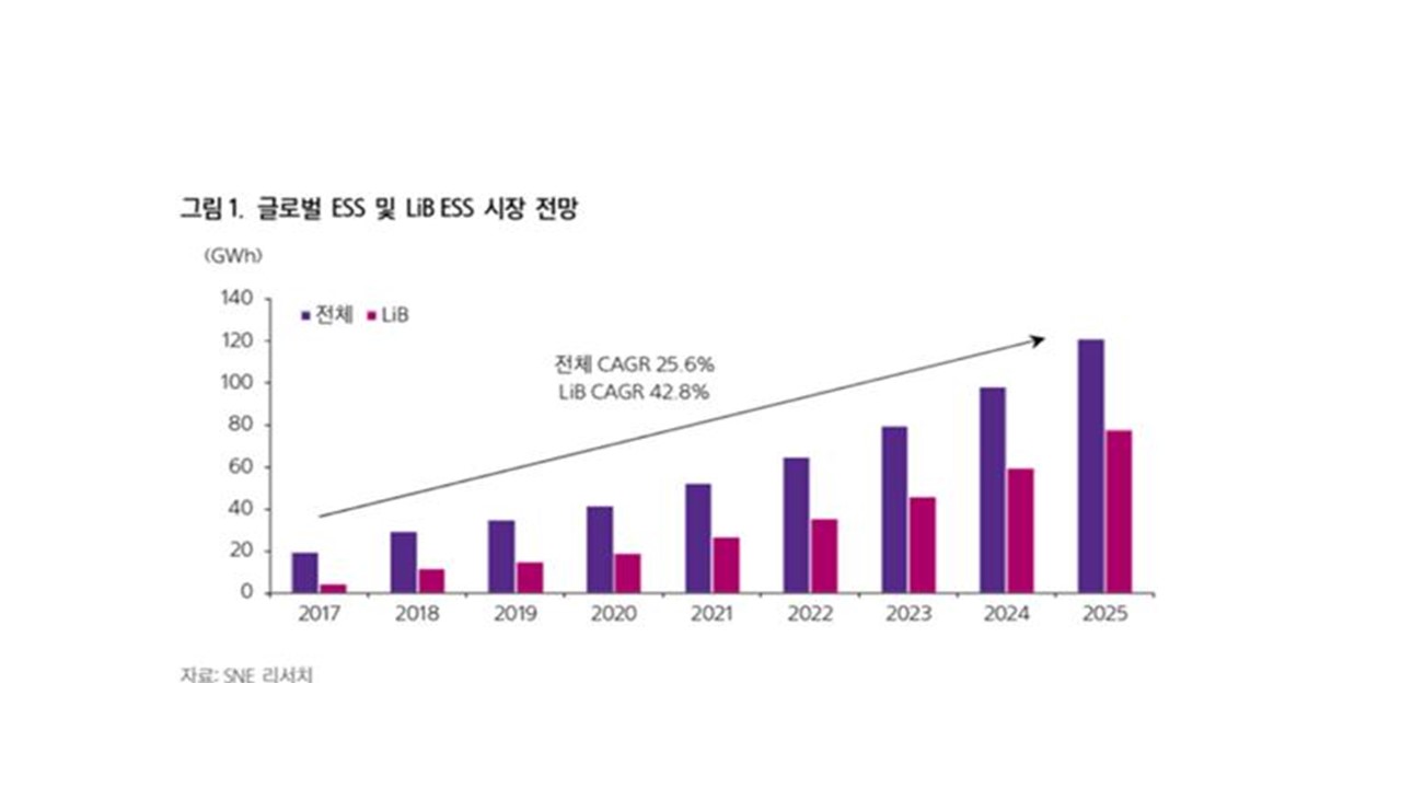 이미지: 글로벌 ess 및 lib ess 시장전망