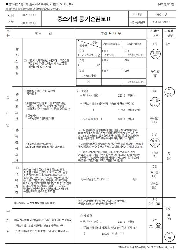 이미지: 중소기업 기준검토표 비엘 22년 - 0001