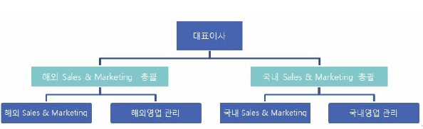 이미지: 판매조직도.