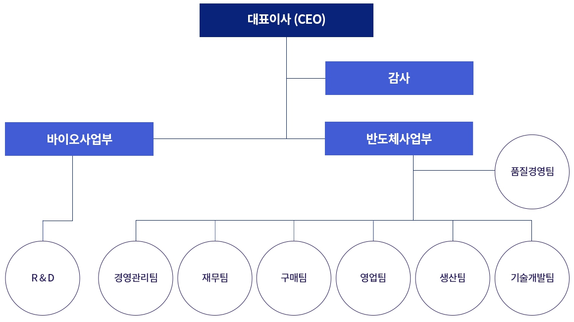 이미지: hlb이노베이션 조직도